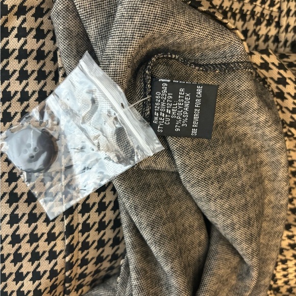 Brand New Velvet Heart Houndstooth Overshirt M with tag on - Picture 10 of 10